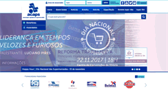 Desktop Screenshot of acaps.org.br
