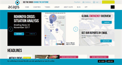 Desktop Screenshot of acaps.org